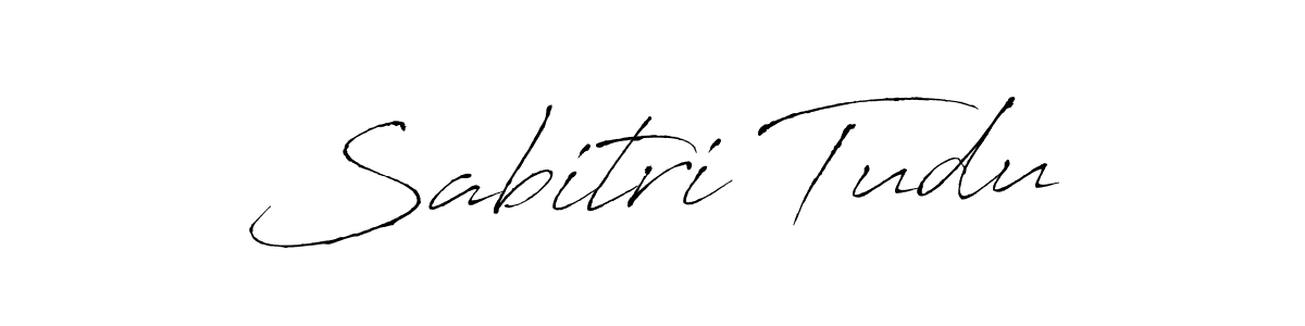 Use a signature maker to create a handwritten signature online. With this signature software, you can design (Antro_Vectra) your own signature for name Sabitri Tudu. Sabitri Tudu signature style 6 images and pictures png