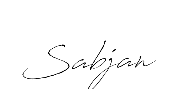 if you are searching for the best signature style for your name Sabjan. so please give up your signature search. here we have designed multiple signature styles  using Antro_Vectra. Sabjan signature style 6 images and pictures png