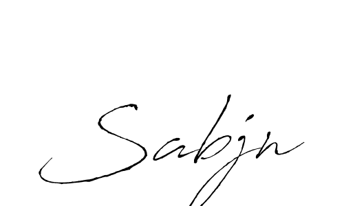 Also You can easily find your signature by using the search form. We will create Sabjn name handwritten signature images for you free of cost using Antro_Vectra sign style. Sabjn signature style 6 images and pictures png