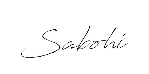 Also we have Sabohi name is the best signature style. Create professional handwritten signature collection using Antro_Vectra autograph style. Sabohi signature style 6 images and pictures png