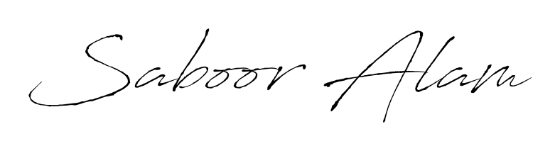 Stand out with a creative autograph for Saboor Alam. The Antro_Vectra styling blends modern aesthetics with classic signature flourishes. Saboor Alam signature style 6 images and pictures png