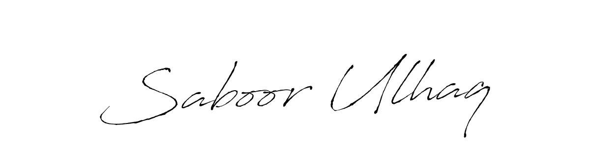 Use a signature maker to create a handwritten signature online. With this signature software, you can design (Antro_Vectra) your own signature for name Saboor Ulhaq. Saboor Ulhaq signature style 6 images and pictures png