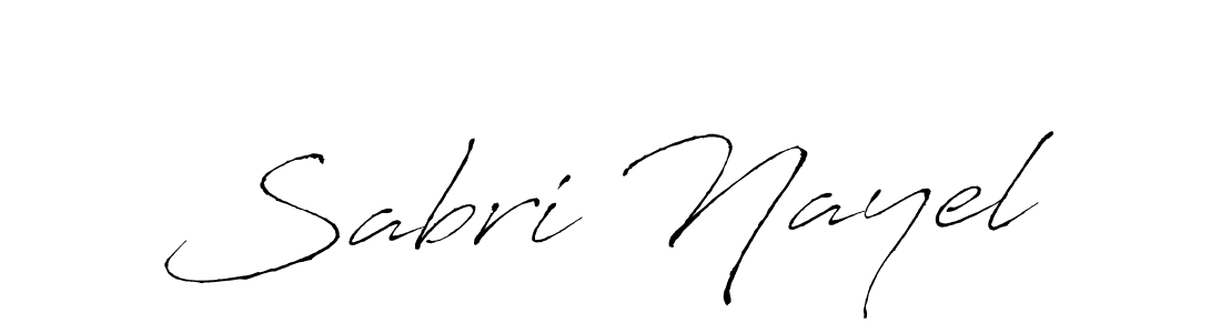 Also we have Sabri Nayel name is the best signature style. Create professional handwritten signature collection using Antro_Vectra autograph style. Sabri Nayel signature style 6 images and pictures png