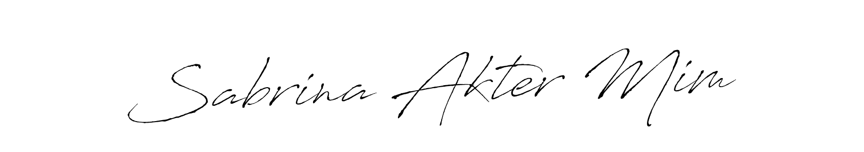 Make a beautiful signature design for name Sabrina Akter Mim. Use this online signature maker to create a handwritten signature for free. Sabrina Akter Mim signature style 6 images and pictures png