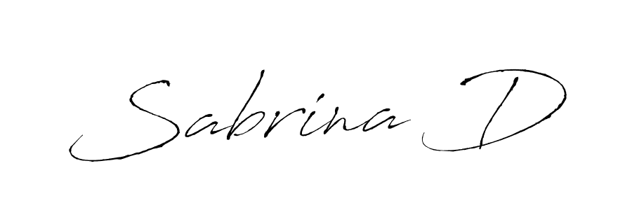You should practise on your own different ways (Antro_Vectra) to write your name (Sabrina D) in signature. don't let someone else do it for you. Sabrina D signature style 6 images and pictures png