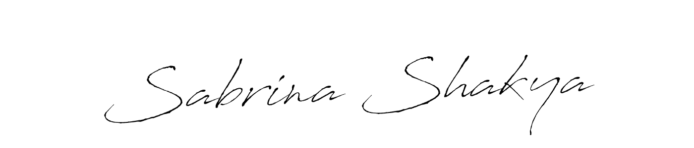 Use a signature maker to create a handwritten signature online. With this signature software, you can design (Antro_Vectra) your own signature for name Sabrina Shakya. Sabrina Shakya signature style 6 images and pictures png