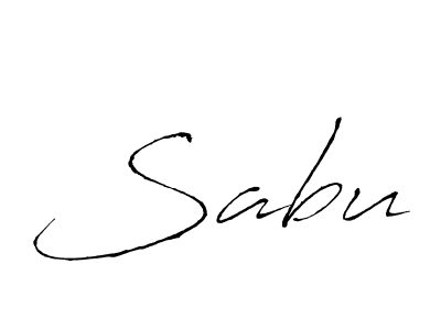 How to make Sabu signature? Antro_Vectra is a professional autograph style. Create handwritten signature for Sabu name. Sabu signature style 6 images and pictures png