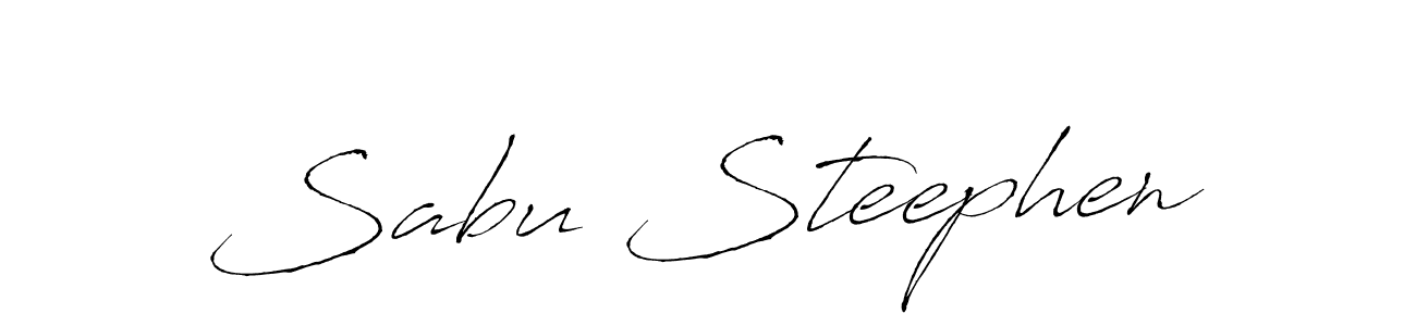 Sabu Steephen stylish signature style. Best Handwritten Sign (Antro_Vectra) for my name. Handwritten Signature Collection Ideas for my name Sabu Steephen. Sabu Steephen signature style 6 images and pictures png