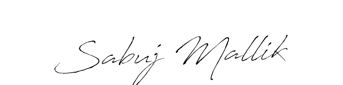 Design your own signature with our free online signature maker. With this signature software, you can create a handwritten (Antro_Vectra) signature for name Sabuj Mallik. Sabuj Mallik signature style 6 images and pictures png