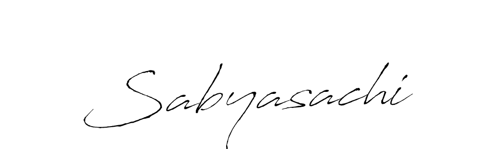 Use a signature maker to create a handwritten signature online. With this signature software, you can design (Antro_Vectra) your own signature for name Sabyasachi. Sabyasachi signature style 6 images and pictures png