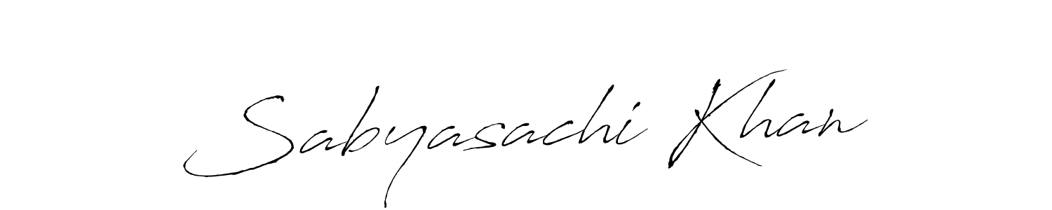 It looks lik you need a new signature style for name Sabyasachi Khan. Design unique handwritten (Antro_Vectra) signature with our free signature maker in just a few clicks. Sabyasachi Khan signature style 6 images and pictures png