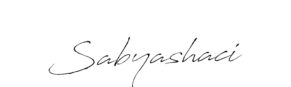 Make a beautiful signature design for name Sabyashaci. Use this online signature maker to create a handwritten signature for free. Sabyashaci signature style 6 images and pictures png