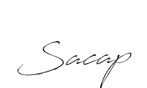 if you are searching for the best signature style for your name Sacap. so please give up your signature search. here we have designed multiple signature styles  using Antro_Vectra. Sacap signature style 6 images and pictures png