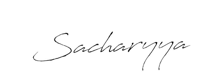 How to make Sacharyya signature? Antro_Vectra is a professional autograph style. Create handwritten signature for Sacharyya name. Sacharyya signature style 6 images and pictures png