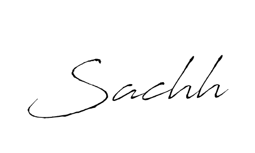 Sachh stylish signature style. Best Handwritten Sign (Antro_Vectra) for my name. Handwritten Signature Collection Ideas for my name Sachh. Sachh signature style 6 images and pictures png
