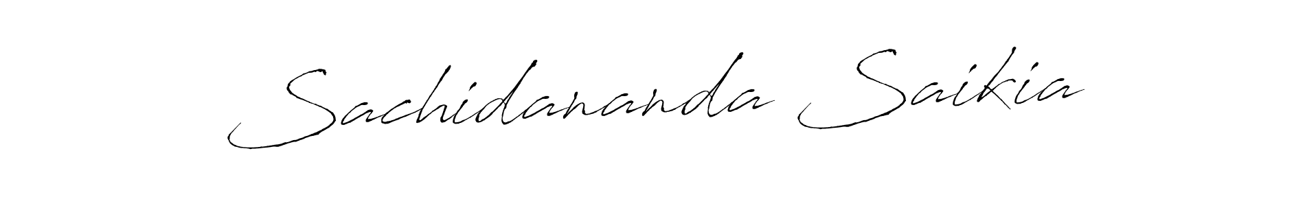 Design your own signature with our free online signature maker. With this signature software, you can create a handwritten (Antro_Vectra) signature for name Sachidananda Saikia. Sachidananda Saikia signature style 6 images and pictures png