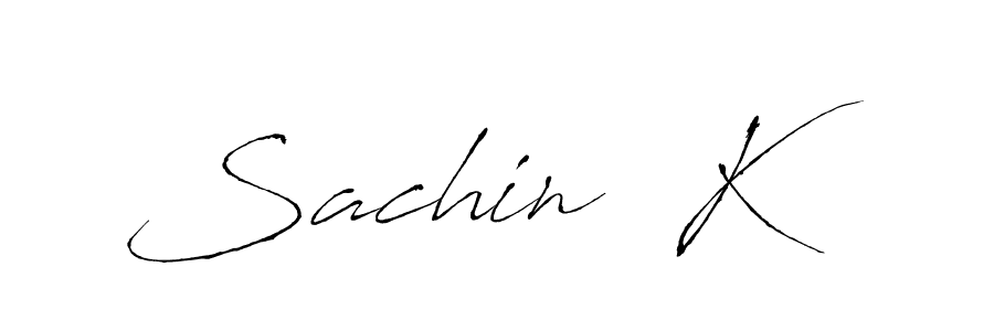 Also You can easily find your signature by using the search form. We will create Sachin  K name handwritten signature images for you free of cost using Antro_Vectra sign style. Sachin  K signature style 6 images and pictures png