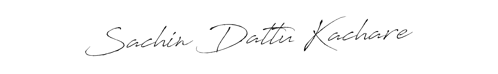 Make a short Sachin Dattu Kachare signature style. Manage your documents anywhere anytime using Antro_Vectra. Create and add eSignatures, submit forms, share and send files easily. Sachin Dattu Kachare signature style 6 images and pictures png