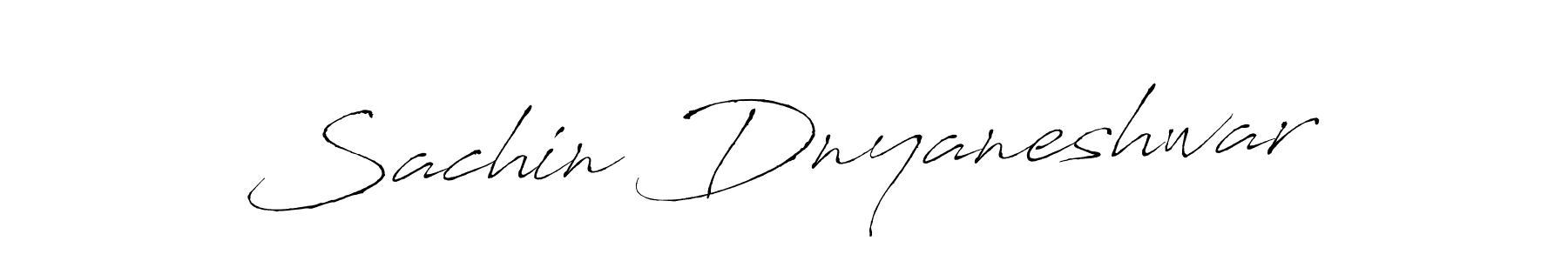 Create a beautiful signature design for name Sachin Dnyaneshwar. With this signature (Antro_Vectra) fonts, you can make a handwritten signature for free. Sachin Dnyaneshwar signature style 6 images and pictures png