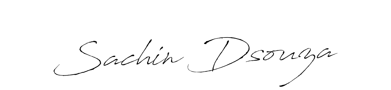 How to make Sachin Dsouza signature? Antro_Vectra is a professional autograph style. Create handwritten signature for Sachin Dsouza name. Sachin Dsouza signature style 6 images and pictures png