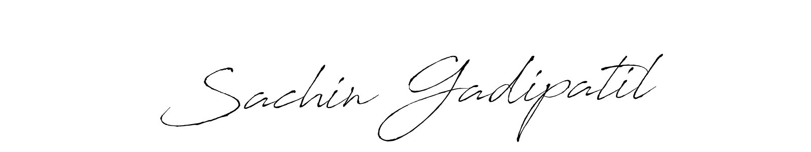 Similarly Antro_Vectra is the best handwritten signature design. Signature creator online .You can use it as an online autograph creator for name Sachin Gadipatil. Sachin Gadipatil signature style 6 images and pictures png