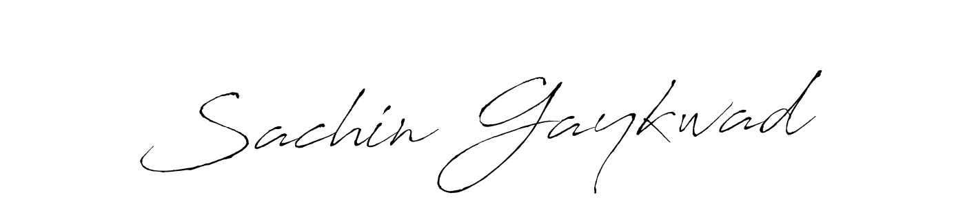 Sachin Gaykwad stylish signature style. Best Handwritten Sign (Antro_Vectra) for my name. Handwritten Signature Collection Ideas for my name Sachin Gaykwad. Sachin Gaykwad signature style 6 images and pictures png