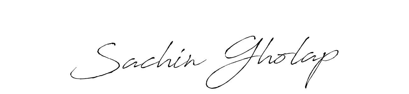 Also You can easily find your signature by using the search form. We will create Sachin Gholap name handwritten signature images for you free of cost using Antro_Vectra sign style. Sachin Gholap signature style 6 images and pictures png