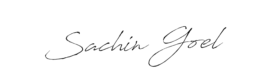 Make a beautiful signature design for name Sachin Goel. Use this online signature maker to create a handwritten signature for free. Sachin Goel signature style 6 images and pictures png