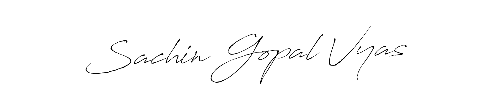 How to Draw Sachin Gopal Vyas signature style? Antro_Vectra is a latest design signature styles for name Sachin Gopal Vyas. Sachin Gopal Vyas signature style 6 images and pictures png