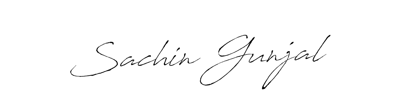 How to Draw Sachin Gunjal signature style? Antro_Vectra is a latest design signature styles for name Sachin Gunjal. Sachin Gunjal signature style 6 images and pictures png