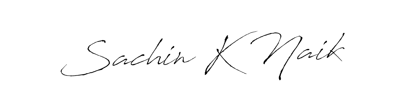 Also You can easily find your signature by using the search form. We will create Sachin K Naik name handwritten signature images for you free of cost using Antro_Vectra sign style. Sachin K Naik signature style 6 images and pictures png
