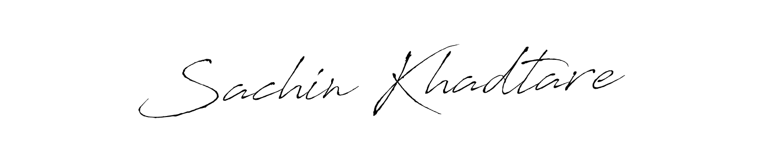 Also we have Sachin Khadtare name is the best signature style. Create professional handwritten signature collection using Antro_Vectra autograph style. Sachin Khadtare signature style 6 images and pictures png