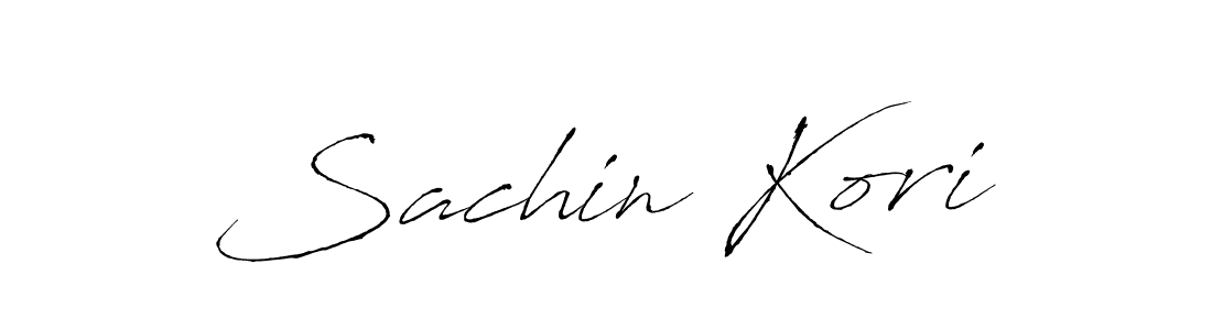 Sachin Kori stylish signature style. Best Handwritten Sign (Antro_Vectra) for my name. Handwritten Signature Collection Ideas for my name Sachin Kori. Sachin Kori signature style 6 images and pictures png