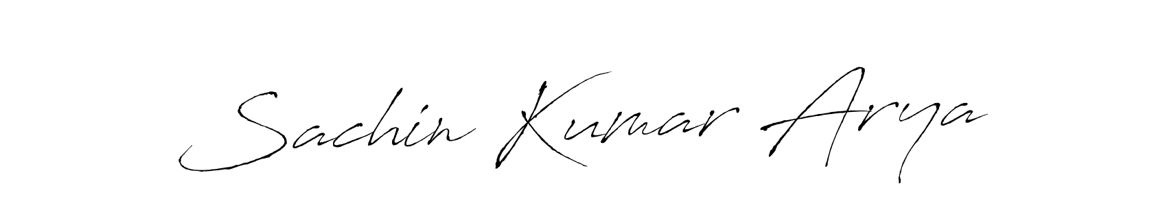 How to make Sachin Kumar Arya signature? Antro_Vectra is a professional autograph style. Create handwritten signature for Sachin Kumar Arya name. Sachin Kumar Arya signature style 6 images and pictures png