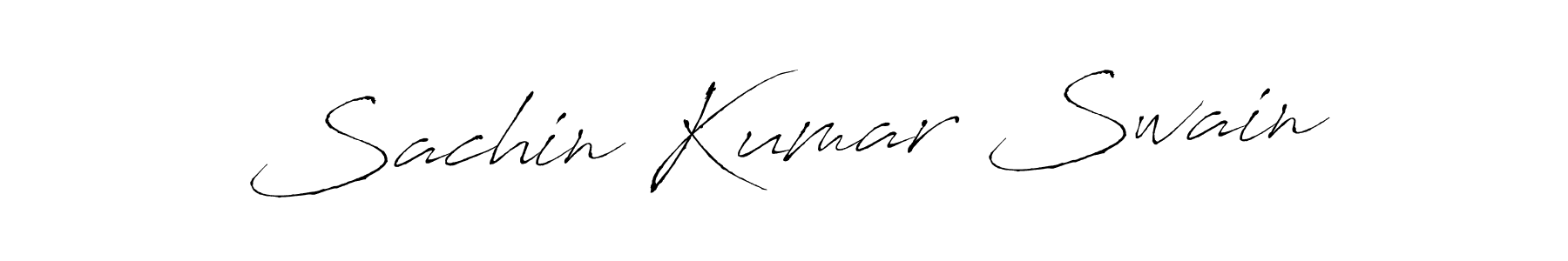 Create a beautiful signature design for name Sachin Kumar Swain. With this signature (Antro_Vectra) fonts, you can make a handwritten signature for free. Sachin Kumar Swain signature style 6 images and pictures png