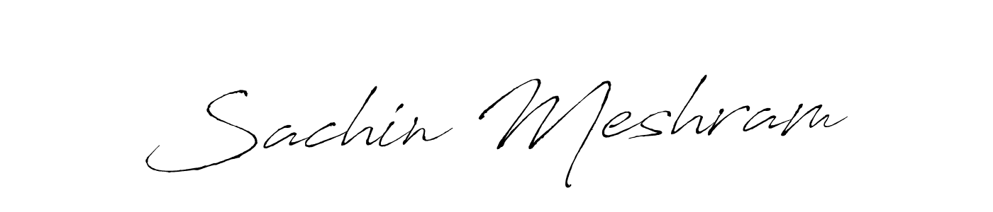 The best way (Antro_Vectra) to make a short signature is to pick only two or three words in your name. The name Sachin Meshram include a total of six letters. For converting this name. Sachin Meshram signature style 6 images and pictures png