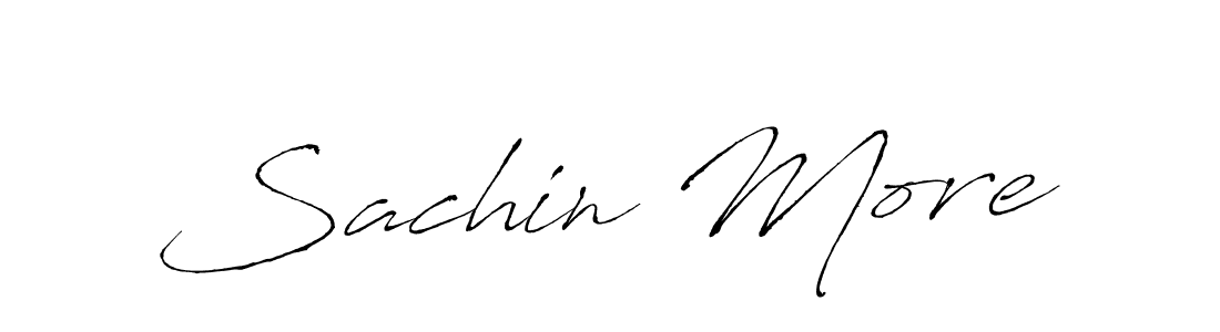 Create a beautiful signature design for name Sachin More. With this signature (Antro_Vectra) fonts, you can make a handwritten signature for free. Sachin More signature style 6 images and pictures png