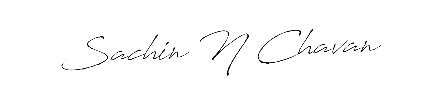 Also You can easily find your signature by using the search form. We will create Sachin N Chavan name handwritten signature images for you free of cost using Antro_Vectra sign style. Sachin N Chavan signature style 6 images and pictures png