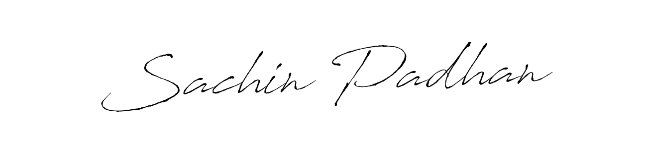 How to make Sachin Padhan signature? Antro_Vectra is a professional autograph style. Create handwritten signature for Sachin Padhan name. Sachin Padhan signature style 6 images and pictures png