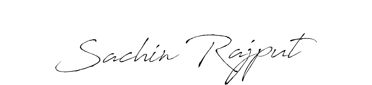 Make a beautiful signature design for name Sachin Rajput. With this signature (Antro_Vectra) style, you can create a handwritten signature for free. Sachin Rajput signature style 6 images and pictures png