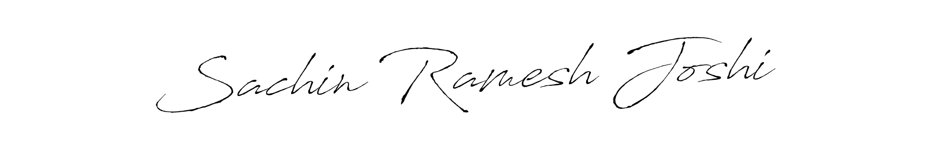 Use a signature maker to create a handwritten signature online. With this signature software, you can design (Antro_Vectra) your own signature for name Sachin Ramesh Joshi. Sachin Ramesh Joshi signature style 6 images and pictures png