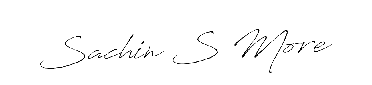 Make a beautiful signature design for name Sachin S More. Use this online signature maker to create a handwritten signature for free. Sachin S More signature style 6 images and pictures png