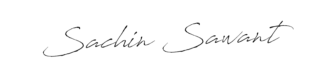 Create a beautiful signature design for name Sachin Sawant. With this signature (Antro_Vectra) fonts, you can make a handwritten signature for free. Sachin Sawant signature style 6 images and pictures png