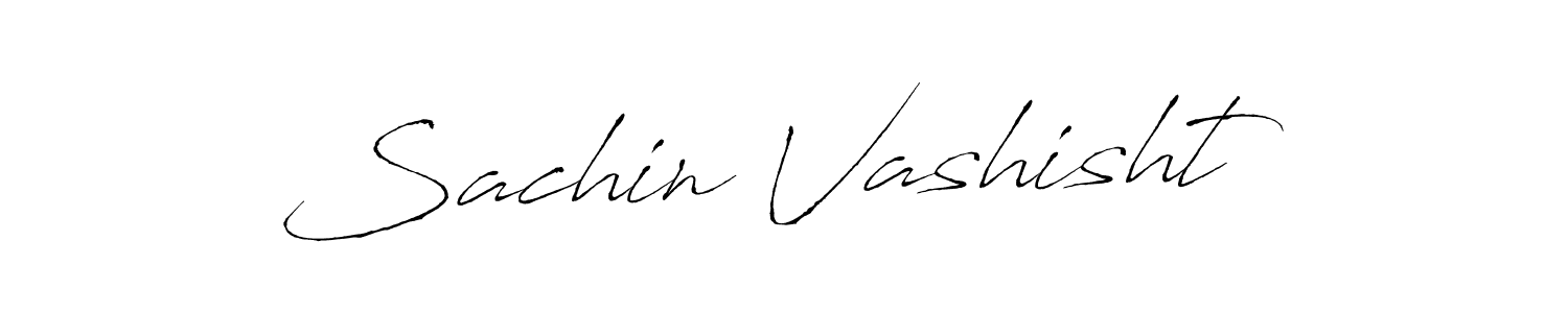 Also we have Sachin Vashisht name is the best signature style. Create professional handwritten signature collection using Antro_Vectra autograph style. Sachin Vashisht signature style 6 images and pictures png