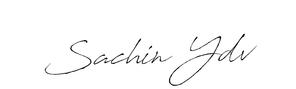 Create a beautiful signature design for name Sachin Ydv. With this signature (Antro_Vectra) fonts, you can make a handwritten signature for free. Sachin Ydv signature style 6 images and pictures png