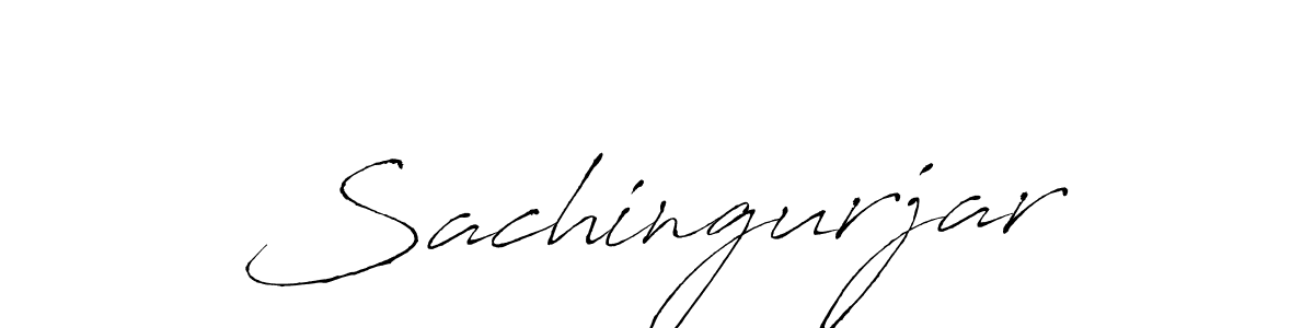 Use a signature maker to create a handwritten signature online. With this signature software, you can design (Antro_Vectra) your own signature for name Sachingurjar. Sachingurjar signature style 6 images and pictures png