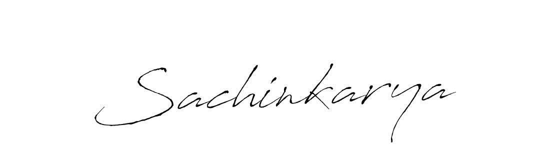 Create a beautiful signature design for name Sachinkarya. With this signature (Antro_Vectra) fonts, you can make a handwritten signature for free. Sachinkarya signature style 6 images and pictures png