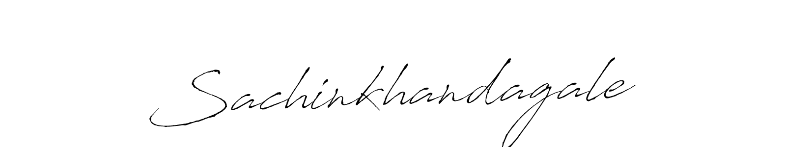 You should practise on your own different ways (Antro_Vectra) to write your name (Sachinkhandagale) in signature. don't let someone else do it for you. Sachinkhandagale signature style 6 images and pictures png