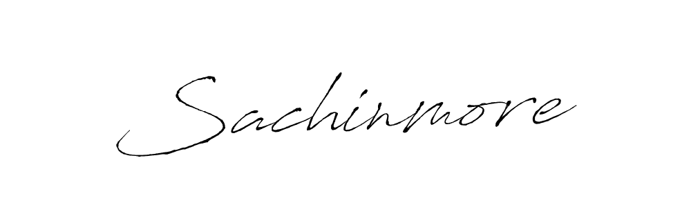 if you are searching for the best signature style for your name Sachinmore. so please give up your signature search. here we have designed multiple signature styles  using Antro_Vectra. Sachinmore signature style 6 images and pictures png