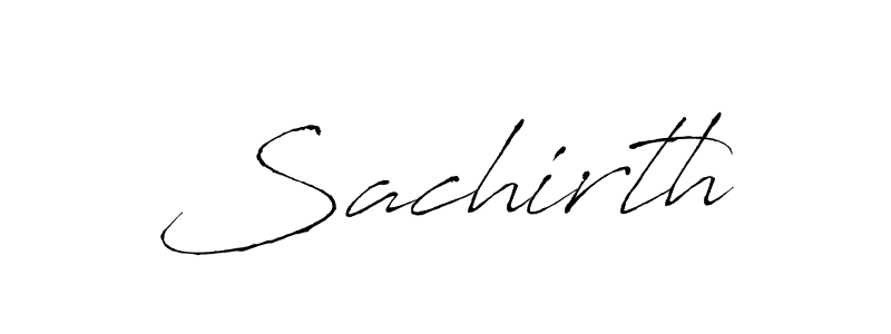 The best way (Antro_Vectra) to make a short signature is to pick only two or three words in your name. The name Sachirth include a total of six letters. For converting this name. Sachirth signature style 6 images and pictures png